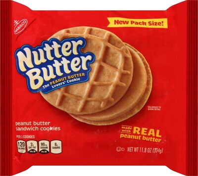 Nabisco Nutter Butter Cookies 1X11.8 Oz