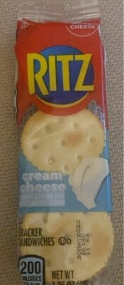 Cream Cheese Flavored Filling Cracker Sandwiches, Cream Cheese,