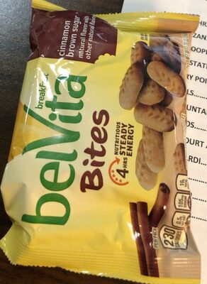 Belvita Breakfast Bites Cookies Cinnamon Brown Sugar 1X1.76 Oz