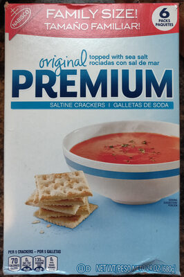 Original Premium Saltine Crackers, Original