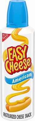 American Pasteurized Easy Cheese Snack, American