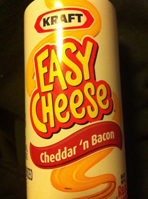 Nabisco, Easy Chhese, Cheddar 'N Bacon Cheese Snack, Becon, Becon