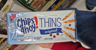 Chips Ahoy! Thins Cookies Original 1X7 Oz