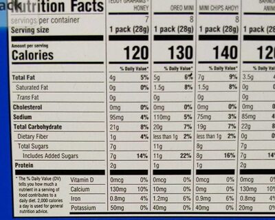 Nabisco Snacks, 1 Oz, 30 Count