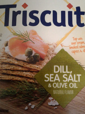 Triscuit Crackers Dill, Sea Salt & Olive Oil 1X8.5 Oz