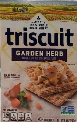 Triscuit Crackers Garden Herb 1X8.5 Oz