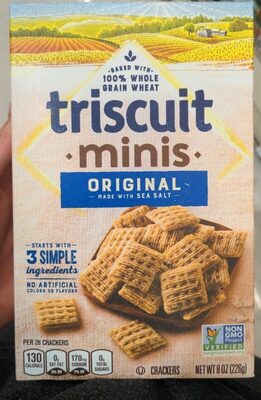 Triscuit Crackers-Mini Mini 1X8 Oz