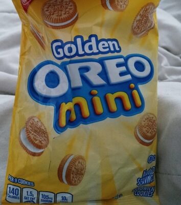 Golden Mini Sandwich Cookies, Golden