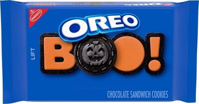 Orange Colored Creme Chocolate Sandwich Cookies, Orange Colored Creme Chocolate