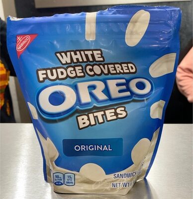 Original White Fudge Dipped Thins Bites Sandwich Cookies, Original White Fudge Dipped