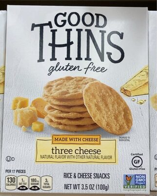 Three Cheese Flavor Rice & Cheese Snacks, Three Cheese