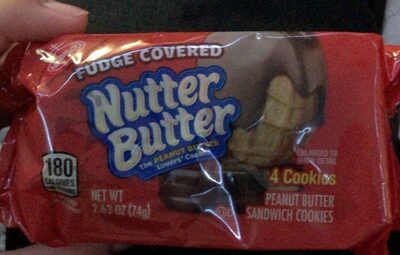 Fudge Covered Peanut Butter Sandwich Cookies, Peanut Butter