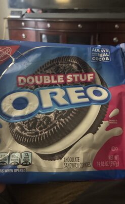 Double Stuf Chocolate Sandwich Cookies, Double Stuf Chocolate