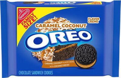 Caramel Coconut Creme Chocolate Sandwich Cookies, Caramel Coconut Creme Chocolate