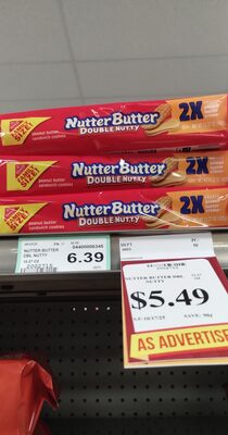Double Nutty Peanut Butter Sandwich Cookies, Double Nutty Peanut Butter