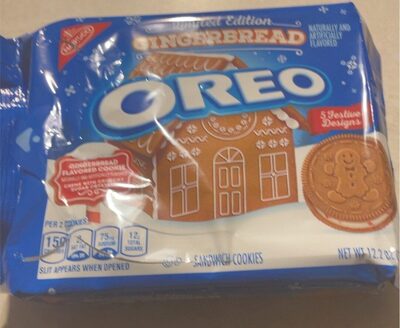 Gingerbread Flavored Sandwich Cookies