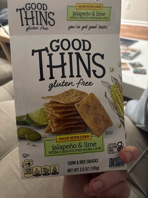 Jalapeno & Lime Corn & Rice Snacks, Jalapeno & Lime
