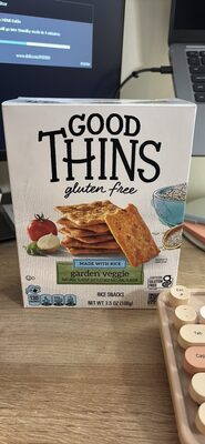 Garden Veggie Flavor Rice Snacks, Garden Veggie