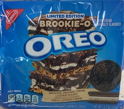 Brookie-O Chocolate Sandwich Cookies, Chocolate