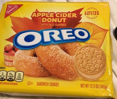 Apple Cider Donut Sandwich Cookies