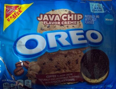 Java Chip Coffee Creme Chocolate Sandwich Cookies, Java Chip Coffee Creme
