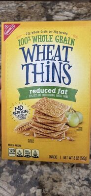 Reduced Fat 100% Whole Grain Snacks, Reduced Fat
