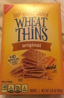 Original Wheat Thins Snacks, Original