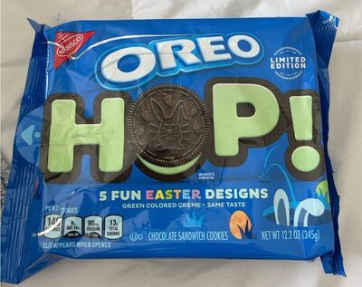 Green Colored Creme Chocolate Sandwich Cookies, Green Colored Creme Chocolate
