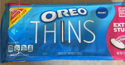 Chocolate Thins Sandwich Cookies, Chocolate