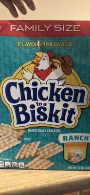 Ranch Baked Snack Crackers, Ranch