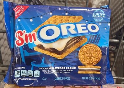 Graham Marshmallow & Chocolate Creme Sandwich Cookies, Graham Marshmallow & Chocolate Creme