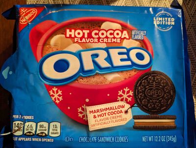 Chocolate Sandwich Cookies Hot Cocoa Creme, Hot Cocoa