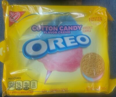 Cotton Candy Sandwich Cookies, Cotton Candy