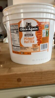 Crunchy Unsweetened Peanut Butter, Crunchy Unsweetened