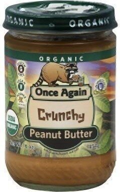 Unsweetened Crunchy Peanut Butter, Unsweetened