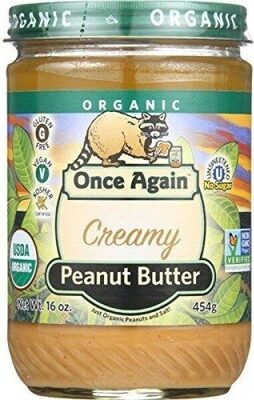 Creamy Unsweetened Peanut Butter, Creamy Unsweetened