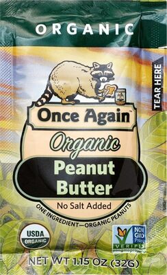 Creamy Unsweetened Salt Free Peanut Butter, Creamy Unsweetened