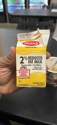 2% Reduced Fat Milk