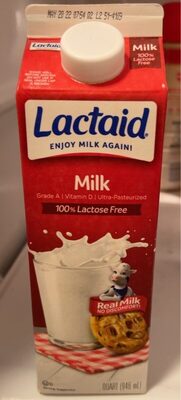 Lactose Free Milk