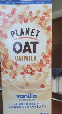 Vanilla Oatmilk, Vanilla