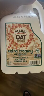 Extra Creamy Original Oatmilk, Extra Creamy
