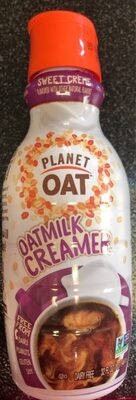 Sweet Creme Oatmilk Creamer, Sweet Creme