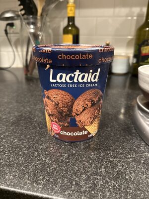 Chocolate Lactose Free Ice Cream, Chocolate