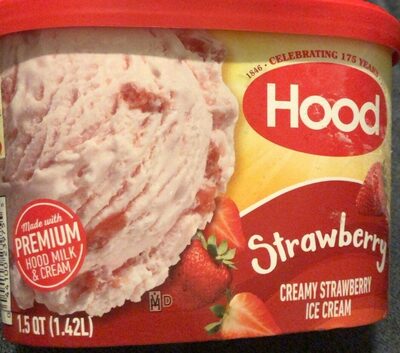 Creamy Strawberry Ice Cream, Creamy Strawberry