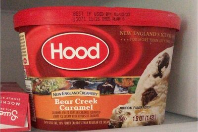 Bear Creek Caramel Filled Cups In Caramel Flavored Light Ice Cream With Rivers Of Caramel, Bear Creek Caramel