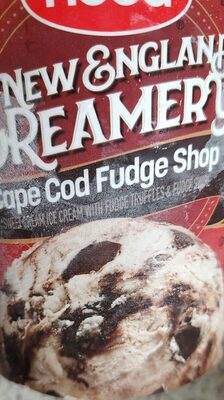 Cape Cod Fudge Shop Sweet Cream Premium Ice Cream With Fudge Truffles & Fudge Swirl, Cape Cod Fudge Shop