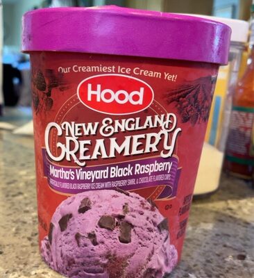 Martha's Vineyard Black Raspberry Premium Ice Cream, Martha's Vineyard Black Raspberry