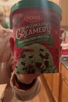 Green Mountain Mint Chip New England Creamery Premium Ice Cream, Green Mountain Mint Chip