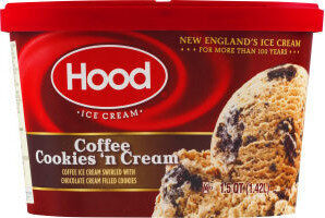 Coffee Cookies'N Cream Coffee Ice Cream With Crme Filled Chocolate Cookies, Coffee Cookies'N Cream