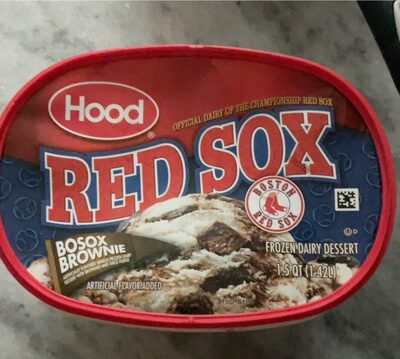 Bosox Brownie Vanilla Frozen Dairy Dessert With Brownies And Thick Fudge, Bosox Brownie